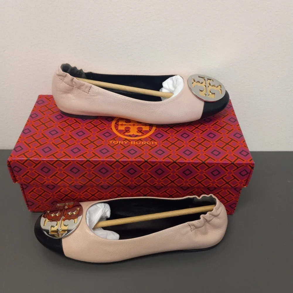 Tory Burch Claire Flat Shoes Size 5....New